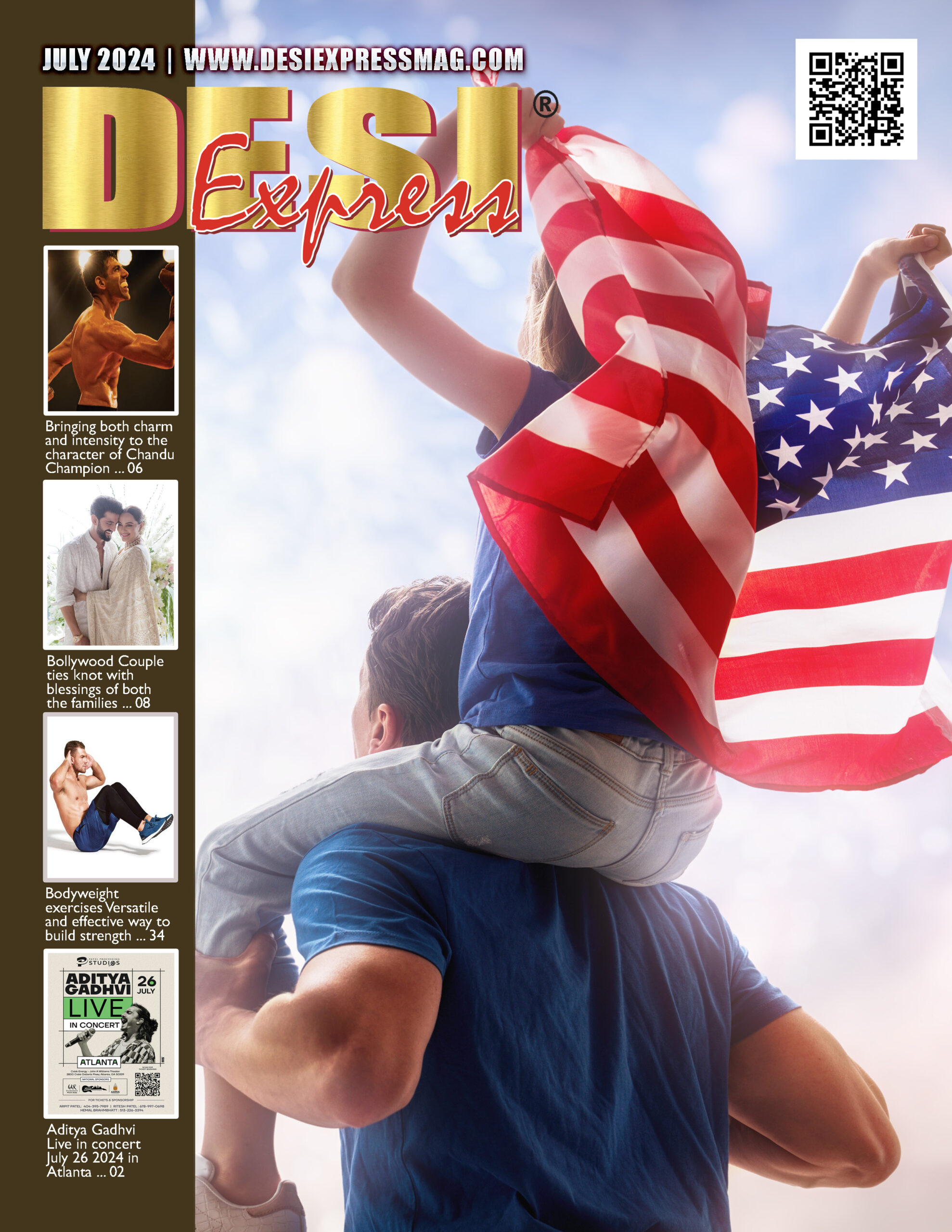 Desi Express Magazine July 2024