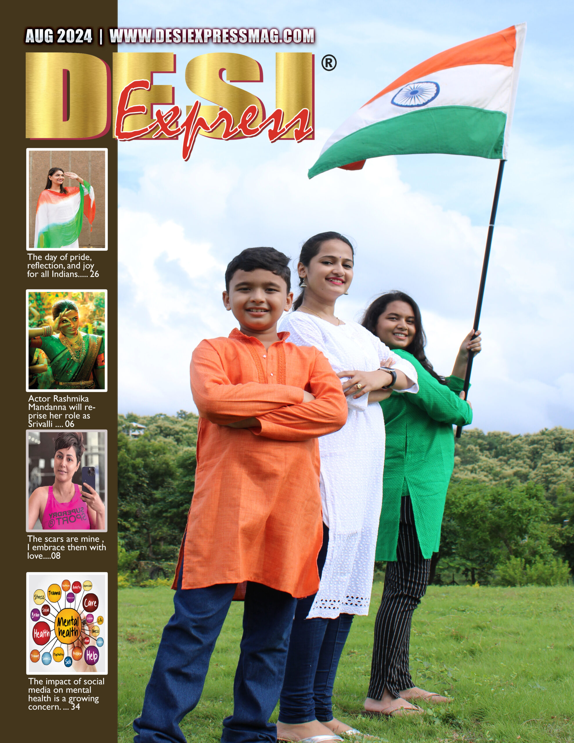 Desi Express Magazine Aug 2024